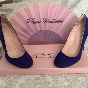 Agent Provocateur Purple Heels